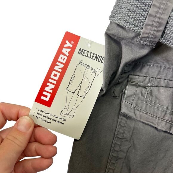 NWT sz 44 15" inseam UNIONBAY CARGO SHORTS - Picture 9 of 11